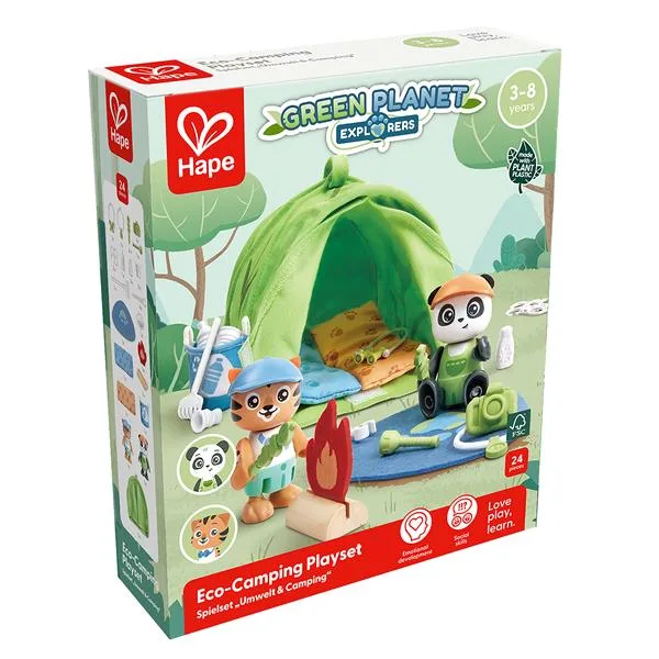 Игровой набор Hape деревянный 20х6х24 см экологичный для детей от 3 лет
