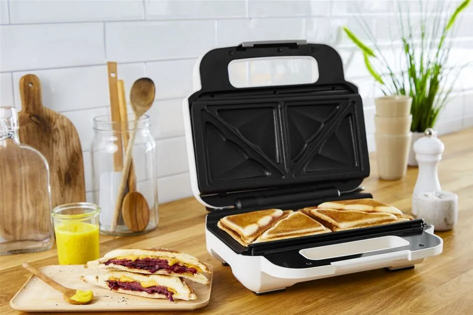 Бутербродниця Tefal антипригарна пластикова 9,8х27,6х23,8 см чорна