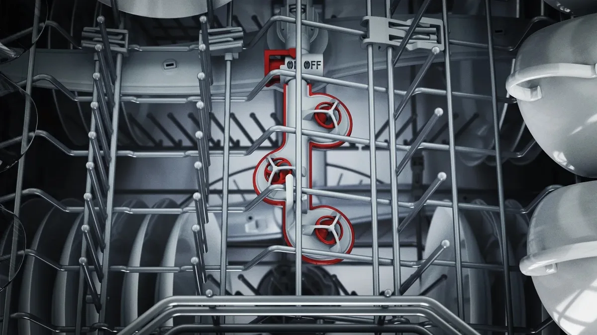 Вбудована посудомийна машина Bosch, 13 комплектів, клас енергоефективності A+++, ширина 60 см, з дисплеєм та додатковим кошиком, б