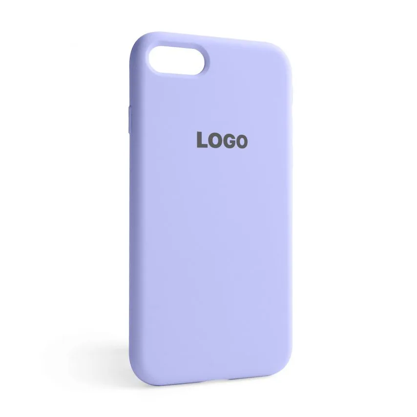 Чохол Silicone Case для Apple iPhone силікон 7 8 SE 2020 лавандовий