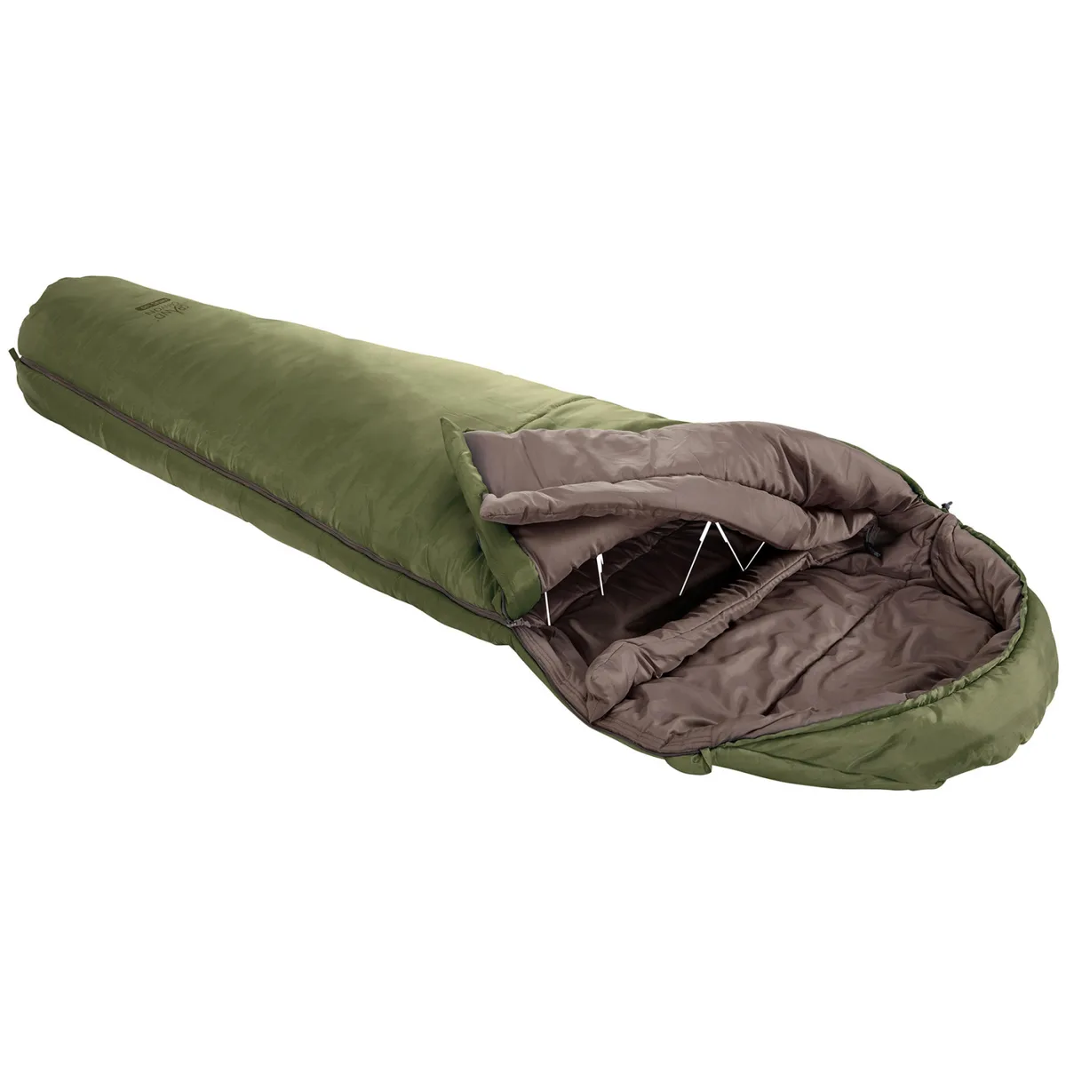 Спальний мішок Grand Canyon Polyester 210х80 см Оливковий