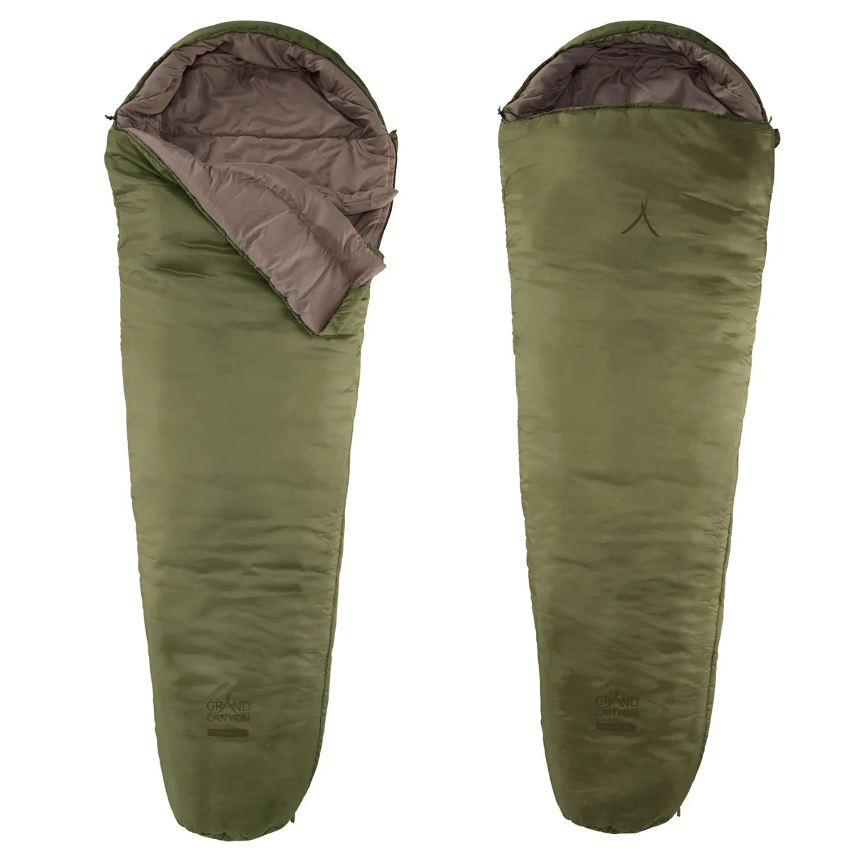 Спальний мішок Grand Canyon Polyester 210х80 см Оливковий