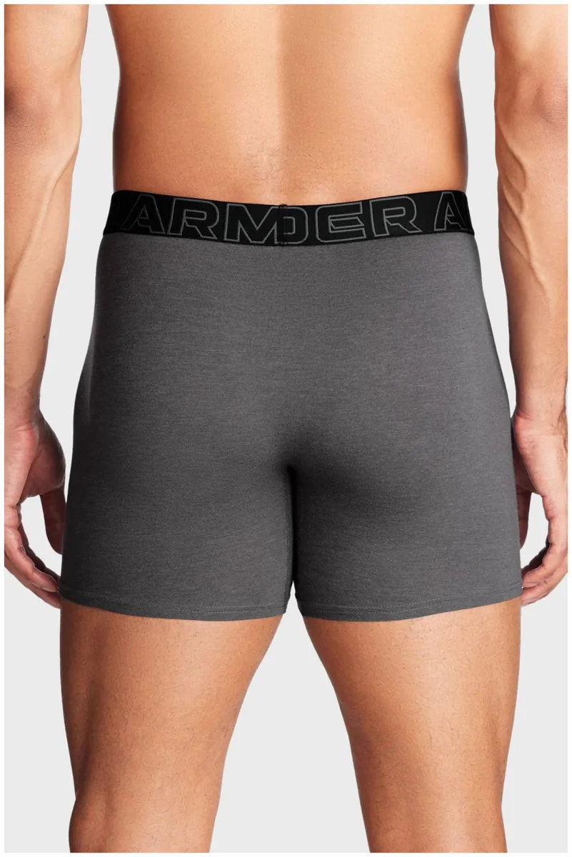 Труси Under Armour бавовна MD сірий 3PK