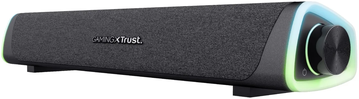 Акустична система Trust GXT 620 Axon Саундбар, USB/AUX,  RGB, чорний