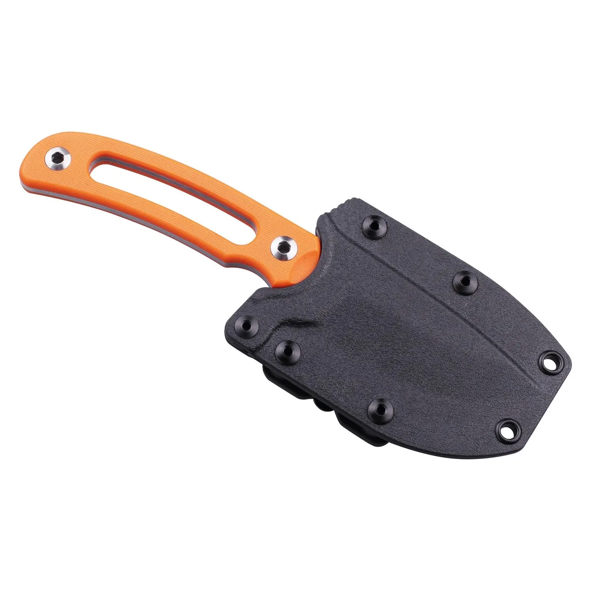 Ніж Ruike туристичний Sandvik 14C28N 85 мм помаранчевий