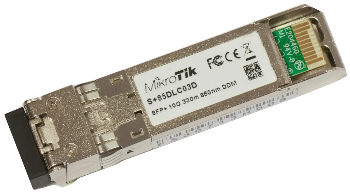 Трансивер MikroTik 10G MM 300м 850nm LC