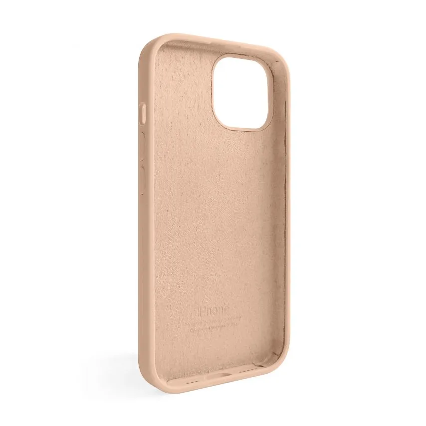 Чохол Silicone Case для Apple iPhone 15 силіконовий бежевий