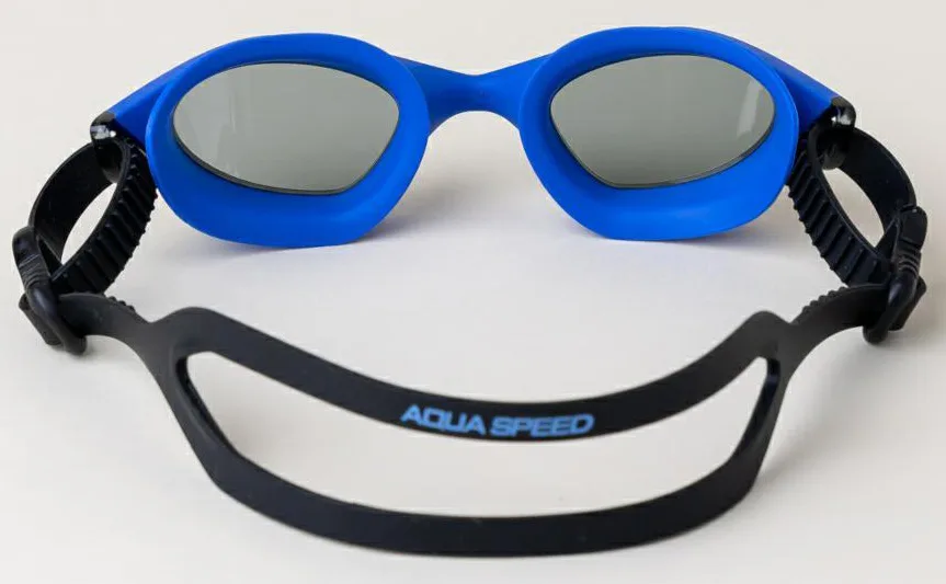 Окуляри для плавання Aqua Speed TPE OFSM синій чорний