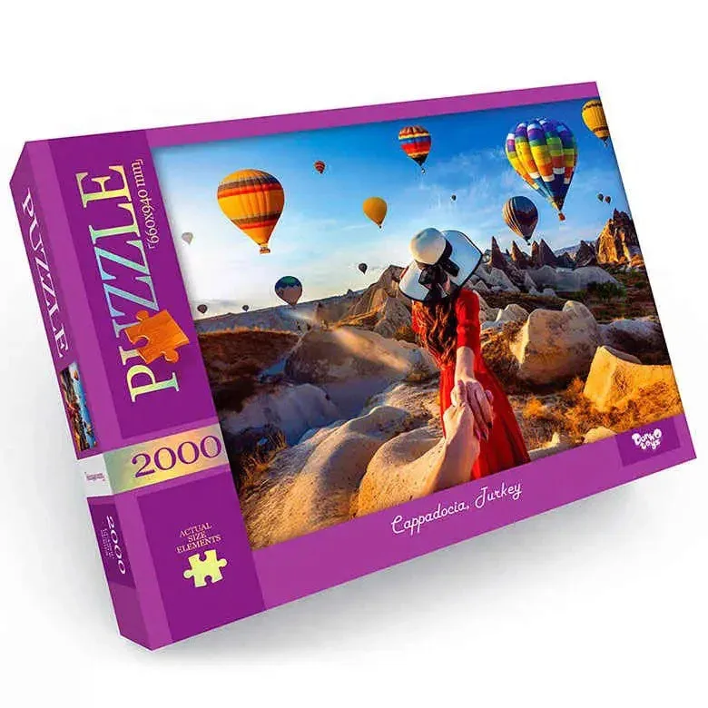 Пазл Danko Toys картон 2000 елементів 60х94 см Каппадокія Туреччина