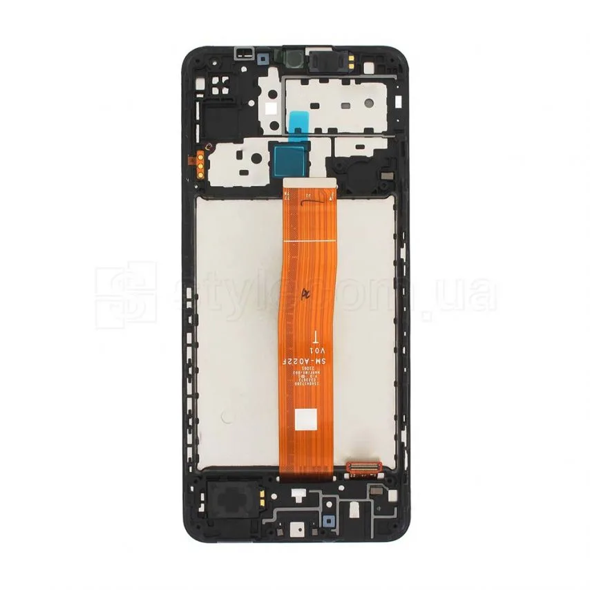 Дисплей LCD Samsung чорний IPS з тачскріном і рамкою 2021 Service Original