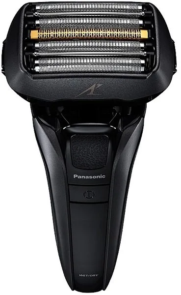 Електрична бритва Panasonic, сіткова, 14000 об/хв, 5 бритв. головок, Li-Ion, сухе та вологе гоління, тример, чохол, док-станція.