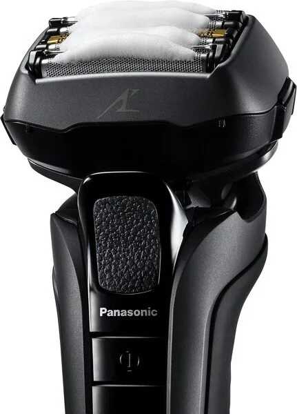 Електрична бритва Panasonic, сіткова, 14000 об/хв, 5 бритв. головок, Li-Ion, сухе та вологе гоління, тример, чохол, док-станція.