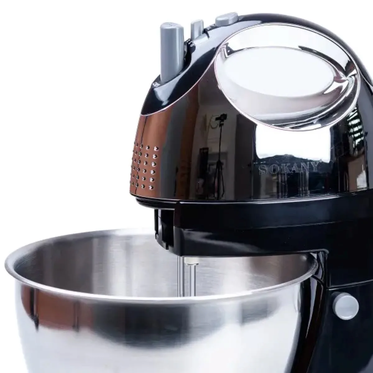 Стационарный миксер KF-906CS 500 Вт 4 л нержавеющая сталь 5 скоростей