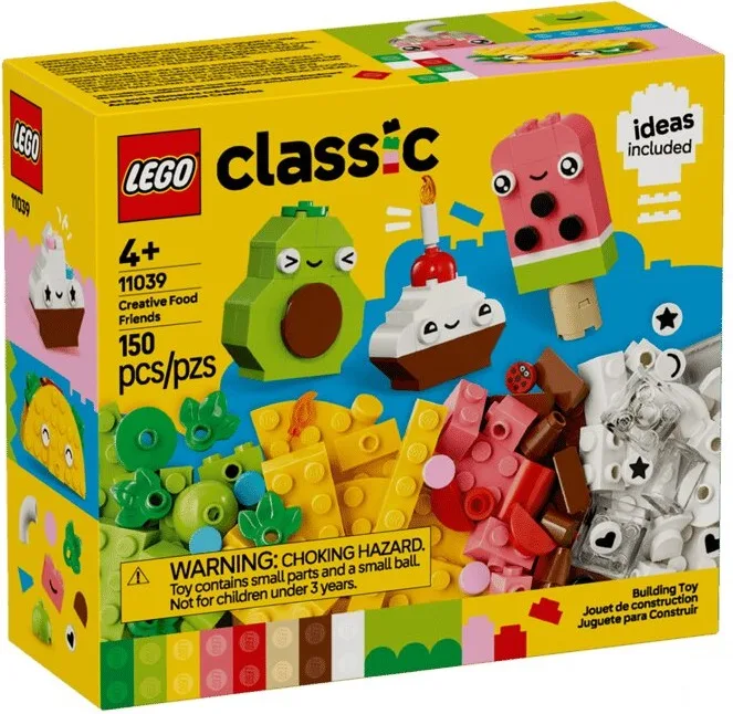 Конструктор LEGO Classic їжа різнокольоровий для дітей від 4 років