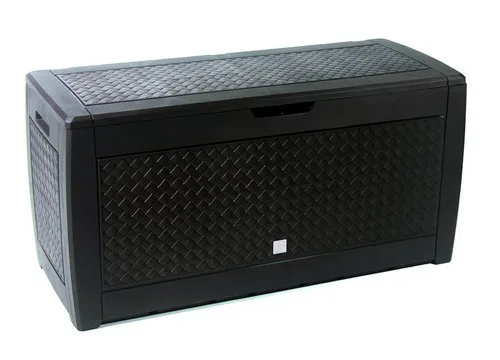 Ящик для зберігання 310 л пластик 119х48х60 см коричневий