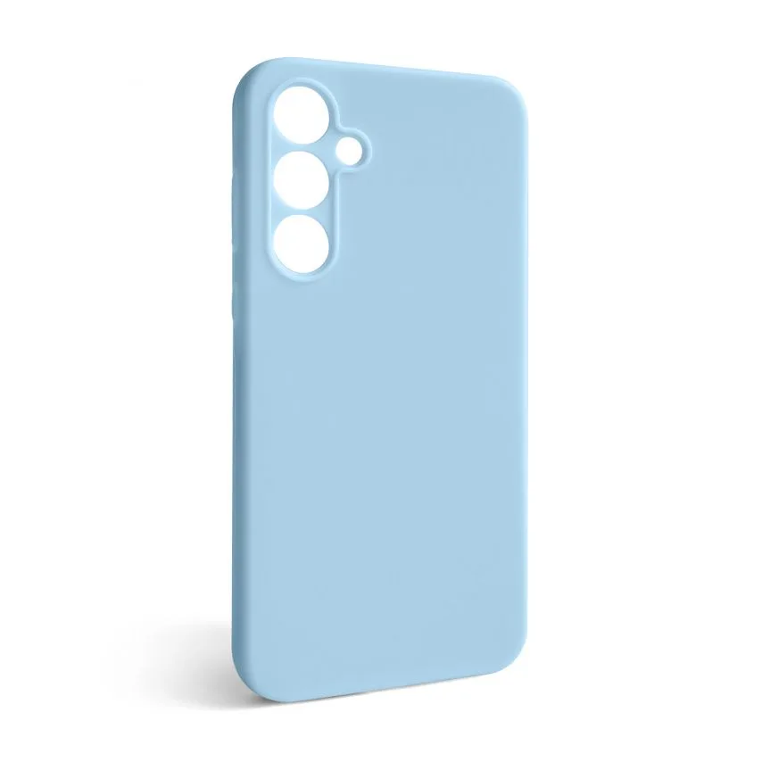 Чохол Silicone Case для Samsung A35 5G силіконовий 2023 блакитний