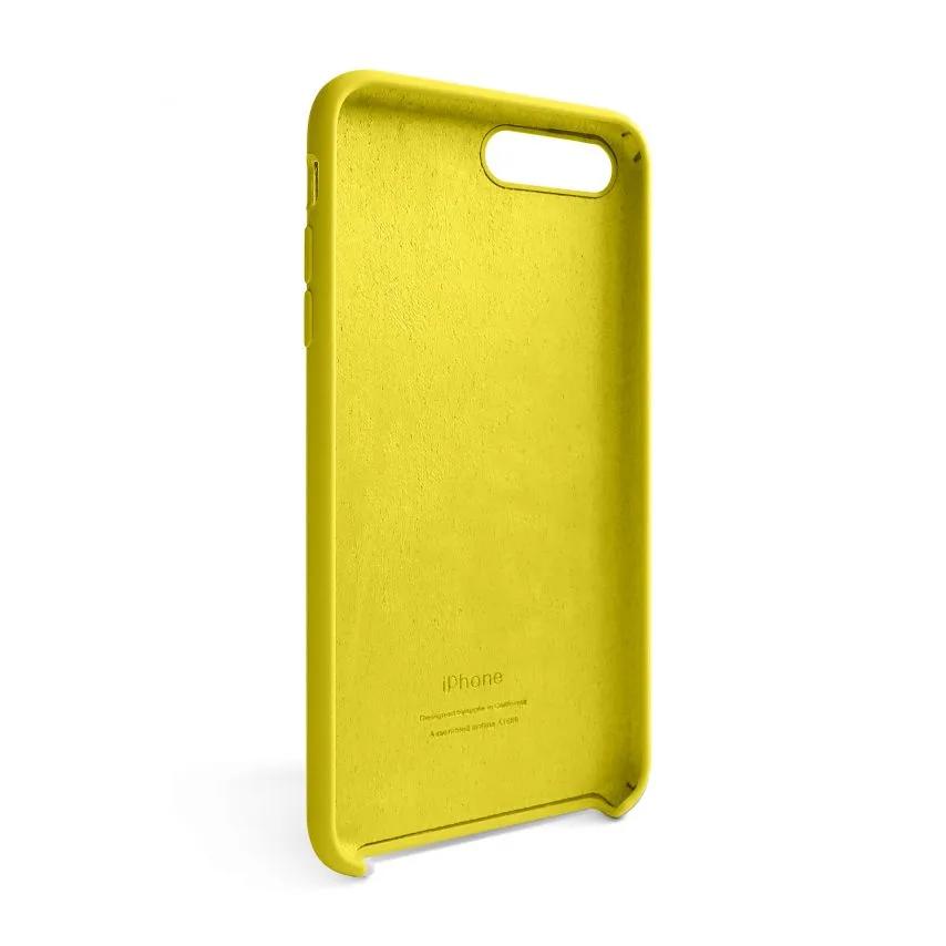 Чохол Silicone для Apple iPhone 7 Plus 8 Plus жовтий