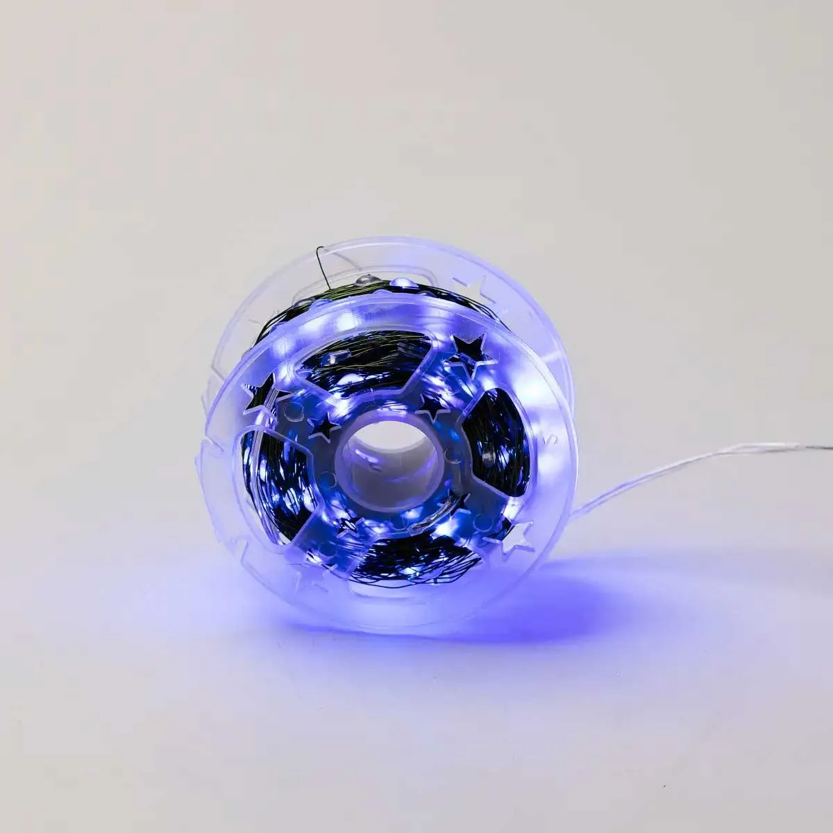 Гірлянда світлодіодна 50 м 500 LED крапля синя на пульті зелена