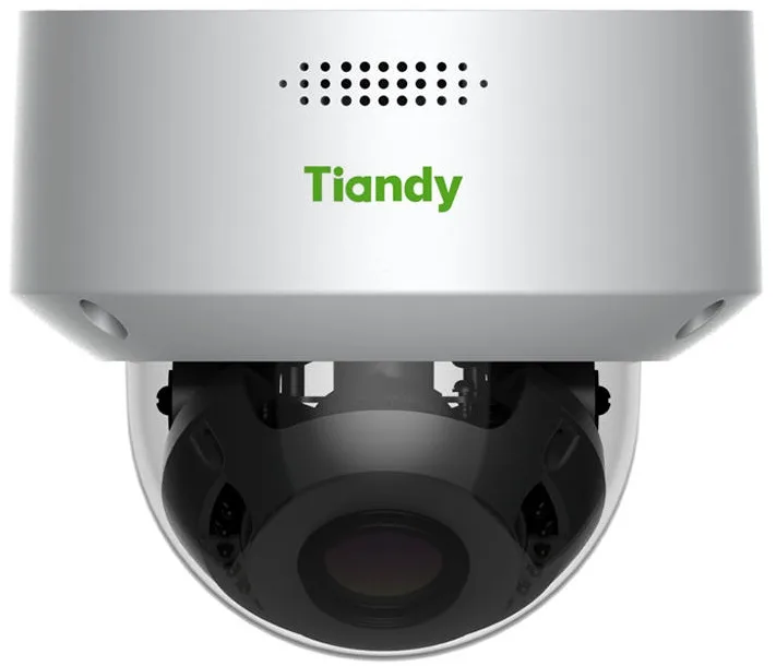IP-камера Tiandy TC-C38MS Спецификация: I5/A/E/Y/M/H/2.7-13.5mm/V4.0, 8MP, Starlight моторизованный ИК купольный, 2.7-13.5mm, f/1.6, ИК50м, DC12V, PoE, IP66, IK10.