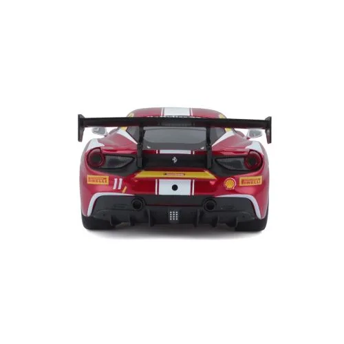 Металлическая автомодель Ferrari 488 Challenge 1:24 для коллекции и подарка поклоннику автомобилей