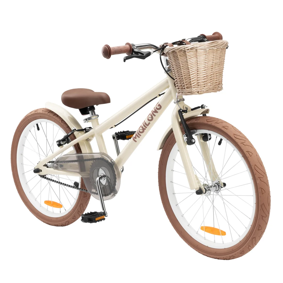 Дитячий велосипед Miqilong RM 20" бежевий