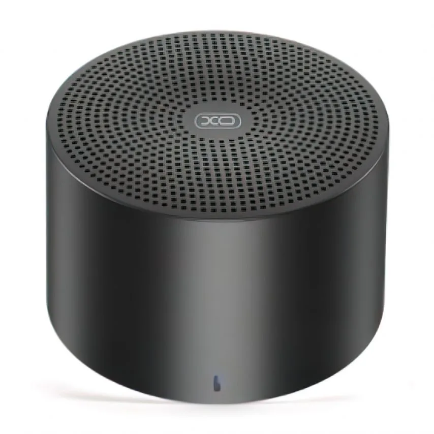 Портативна колонка XO Bluetooth 66х66х43 мм чорна