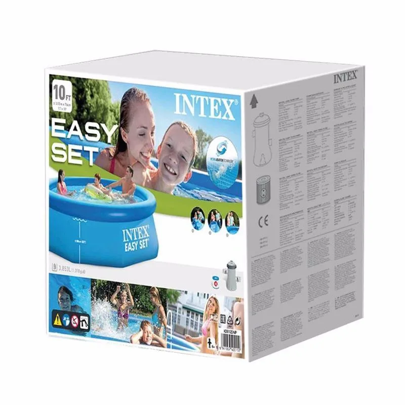 Басейн Intex ПВХ 305 см з фільтром і насосом