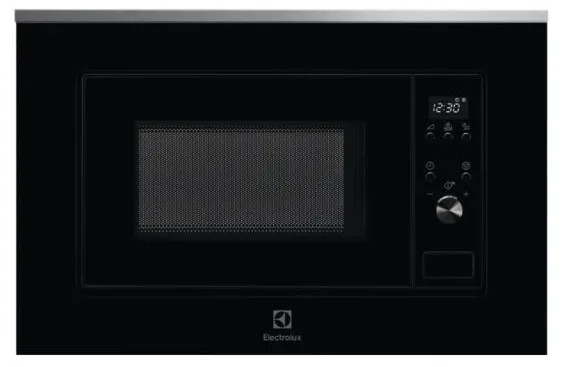 Мікрохвильова піч Electrolux 20 л Чорна Нержавіюча сталь 700 Вт 59,5х38,8х34,7 см
