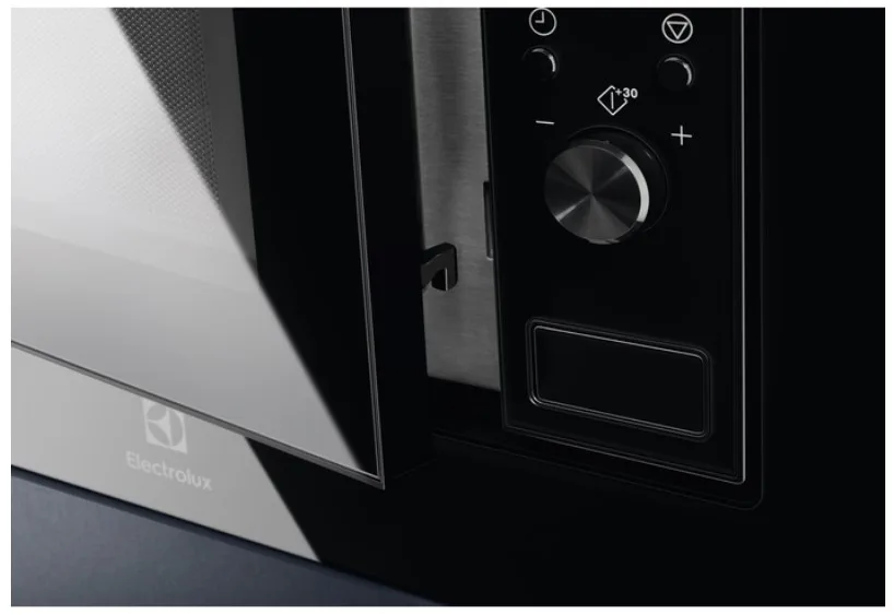 Мікрохвильова піч Electrolux 20 л Чорна Нержавіюча сталь 700 Вт 59,5х38,8х34,7 см