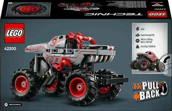 LEGO Technic Конструктор вантажівка з інерційним двигуном 232 деталі 26х14х9 см