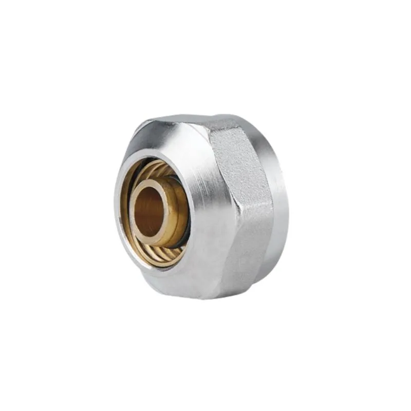 Євроконус 16x3/4" Латунний Нікельований Icma