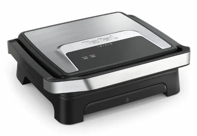 Електрогриль Tefal Нержавіюча сталь 290х260 мм Чорний