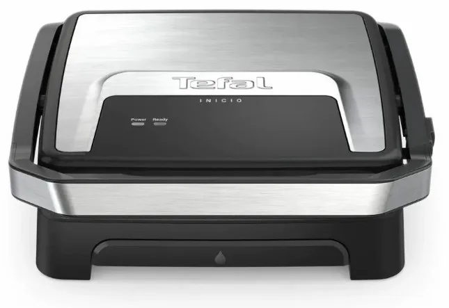 Електрогриль Tefal Нержавіюча сталь 290х260 мм Чорний