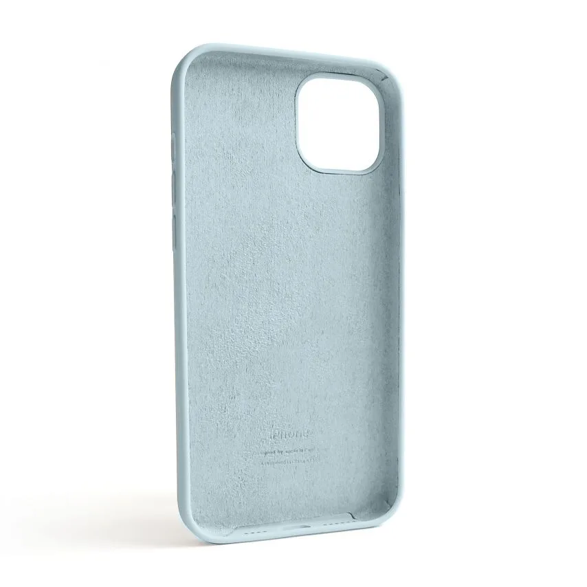 Чохол силіконовий для Apple iPhone 14 Plus  блакитний