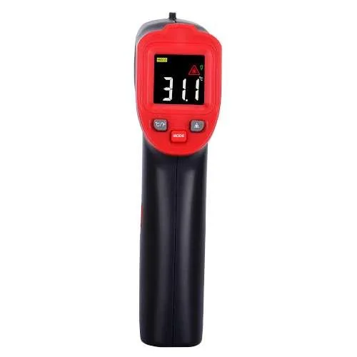 Безконтактний інфрачервоний термометр Wintact WT327B 600 °C метал кольоровий дисплей