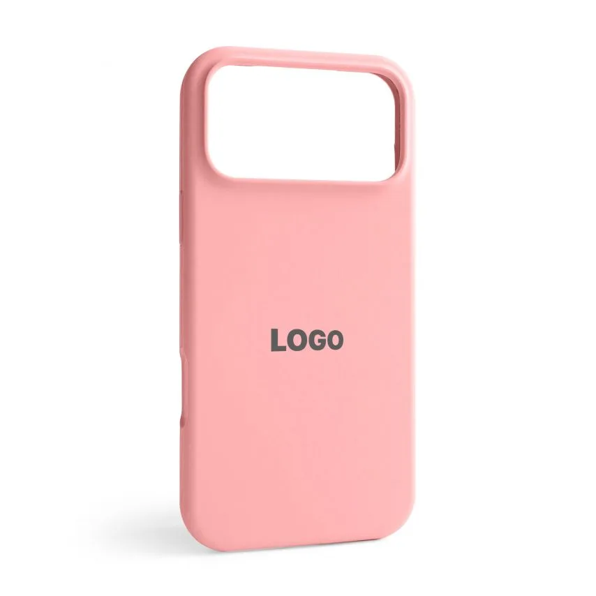 Чохол Silicone Case для Apple iPhone 17 Pro Max силіконовий  рожевий