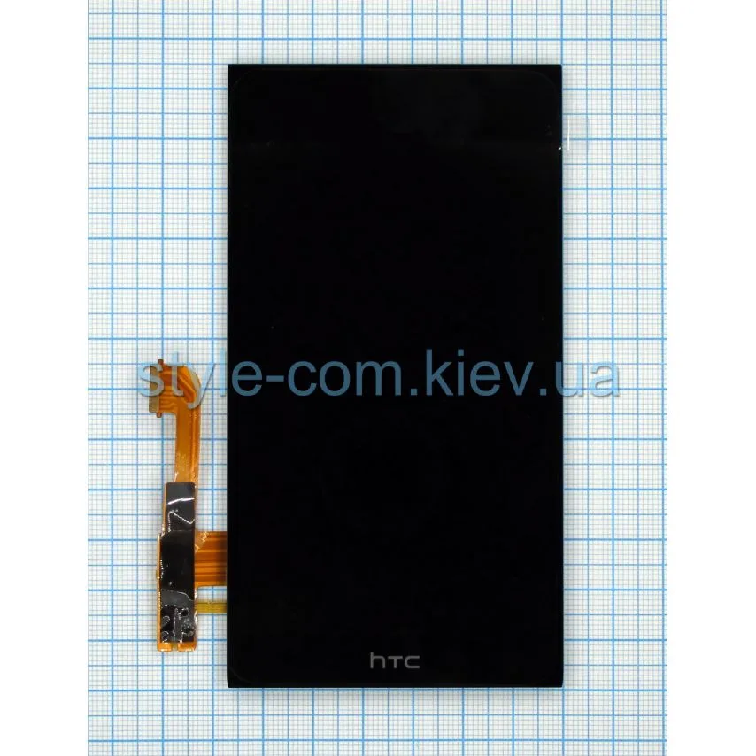 Дисплей LCD HTC High Quality 5 дюймів чорний з сенсорним екраном