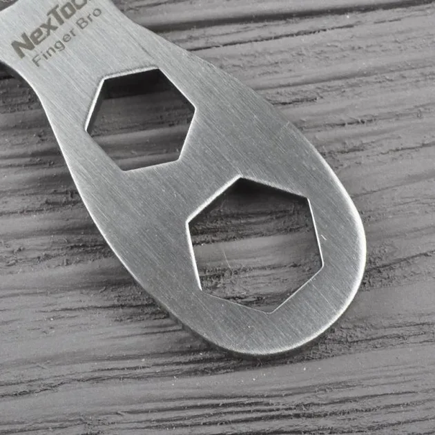 Міні-Мультитул NexTool Нержавіюча сталь 8,3 см Сірий Сріблястий