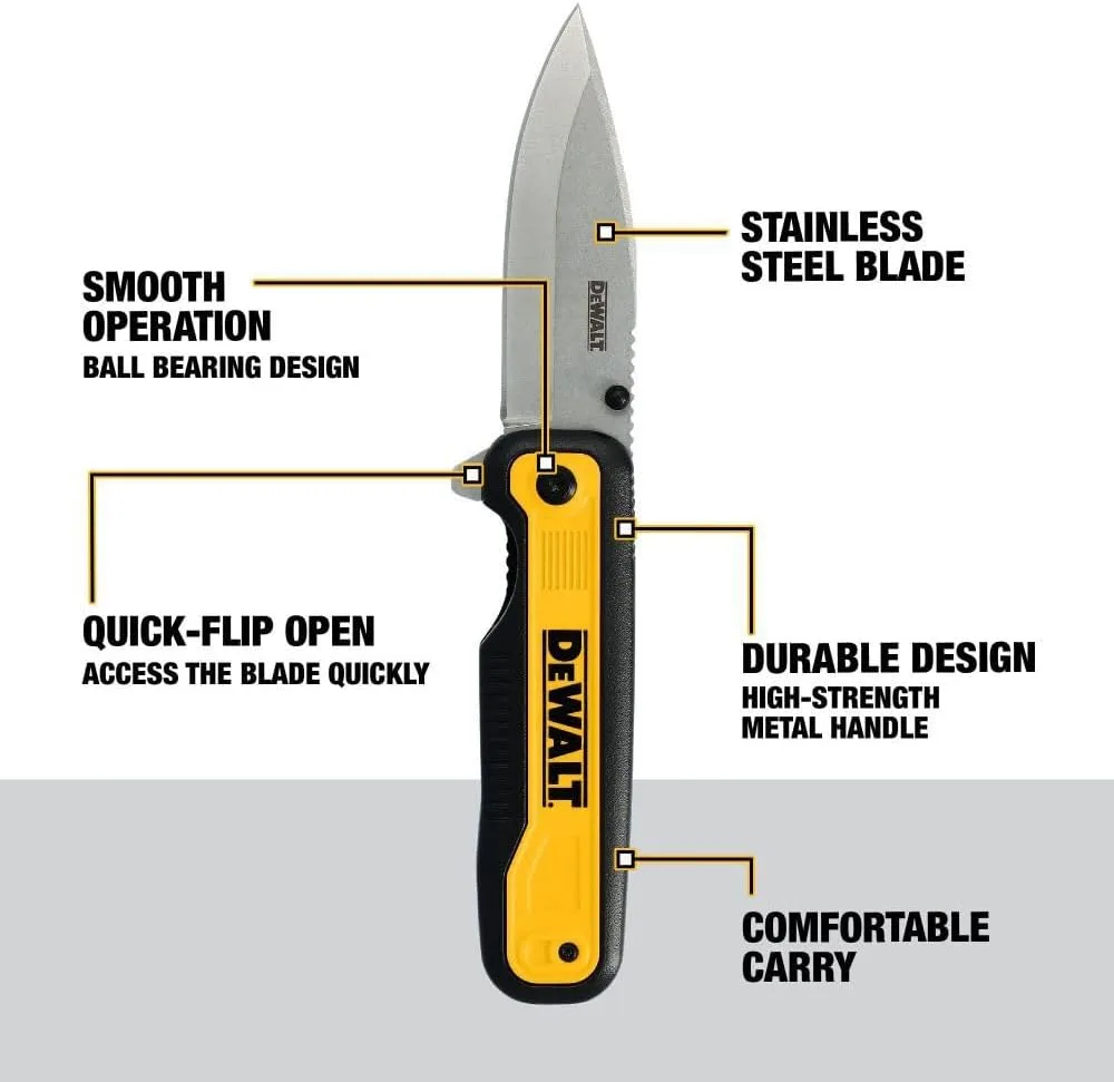 Складний ніж DeWALT 84 мм