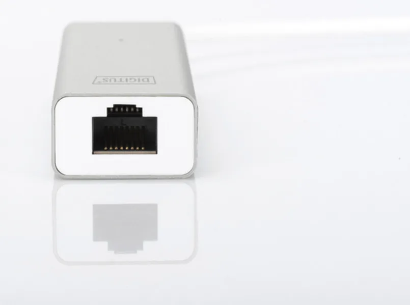 Хаб DIGITUS USB-A > 3xUSB-A/RJ45
