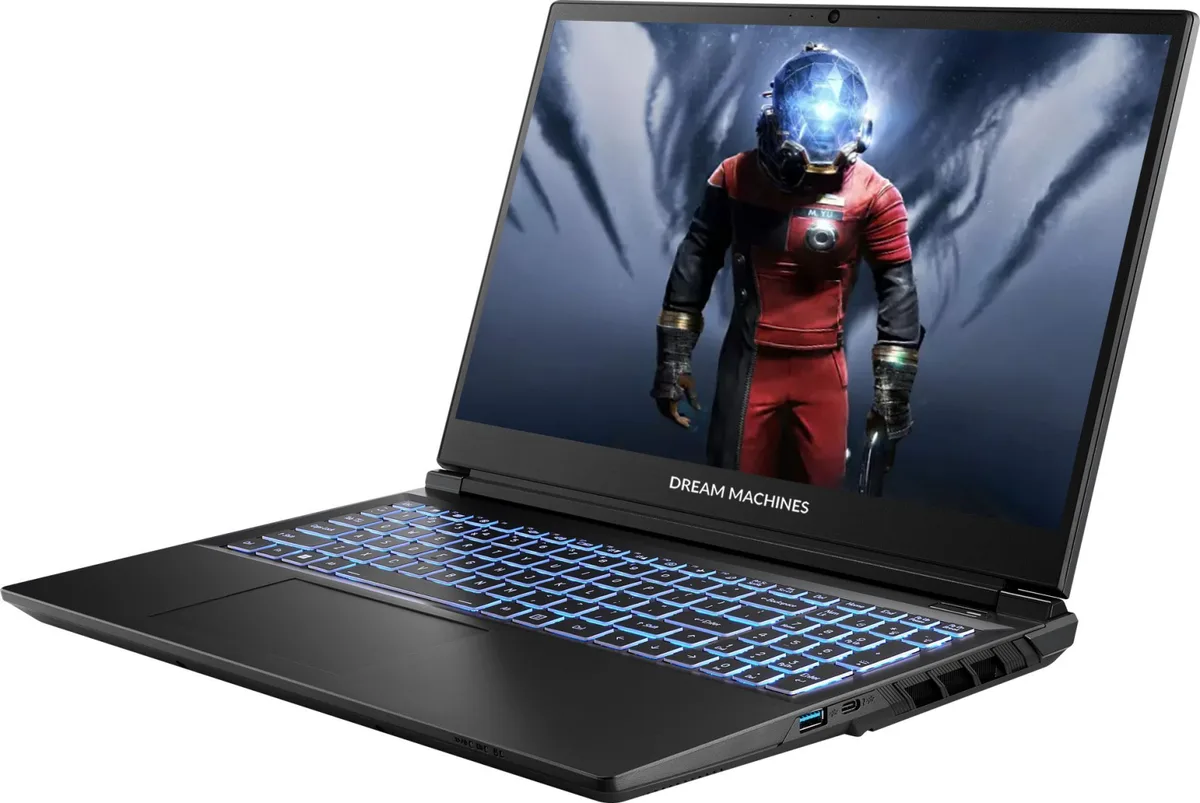 Ноутбук Dream Machines RG5060-15 15.6QHD IPS, Intel i9-14900HX, 16GB, F1TB, NVD5060-8, DOS, чорний