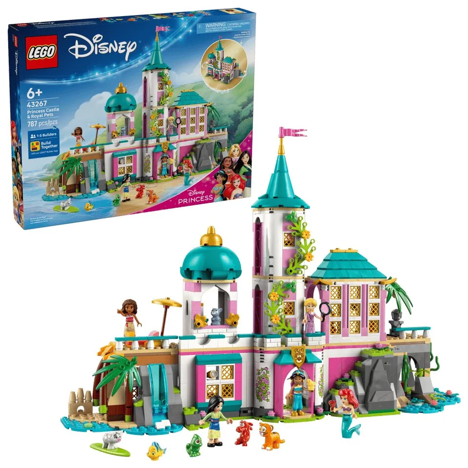 Конструктор LEGO Disney 5 мініфігур 6 років різнокольоровий