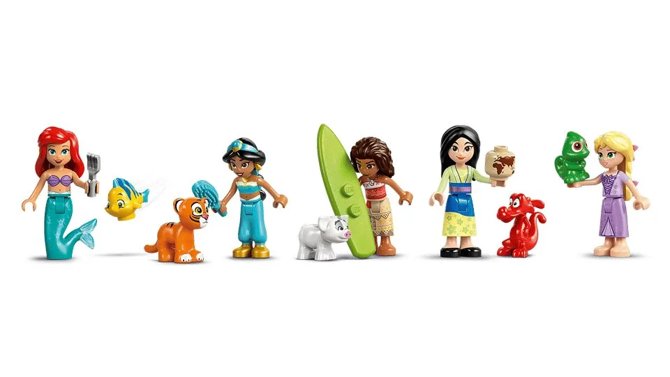 Конструктор LEGO Disney 5 мініфігур 6 років різнокольоровий