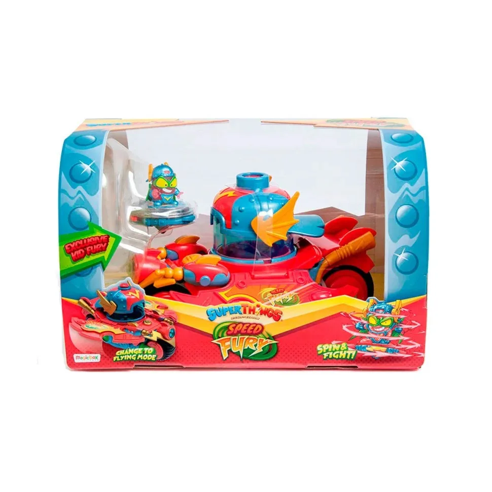 Игровой набор SuperThings пластиковый 1 машинка 1 фигурка цветной