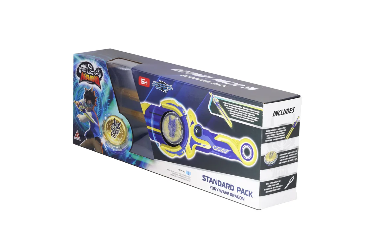Волчок Infinity Nado VI Standard Pack Февраль Дракон (Fury Wave Dragon)