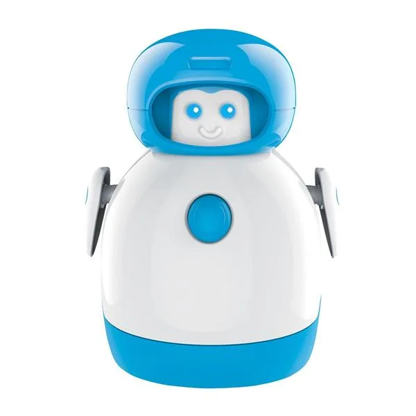 Інтерактивний робот Edu-Toys програмований білий блакитний 33х33х11,5 см 1,49 кг