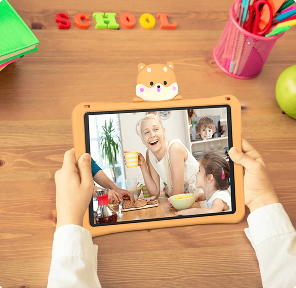 Планшет Doogee T20 mini Kids 8.4" 4ГБ, 128ГБ, LTE, 5060мА•г, Android, жовтий