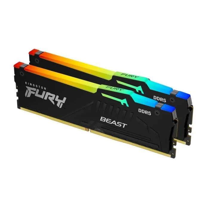 Пам'ять ПК Kingston DDR5 64GB KIT (32GBx2) 5600 FURY Beast