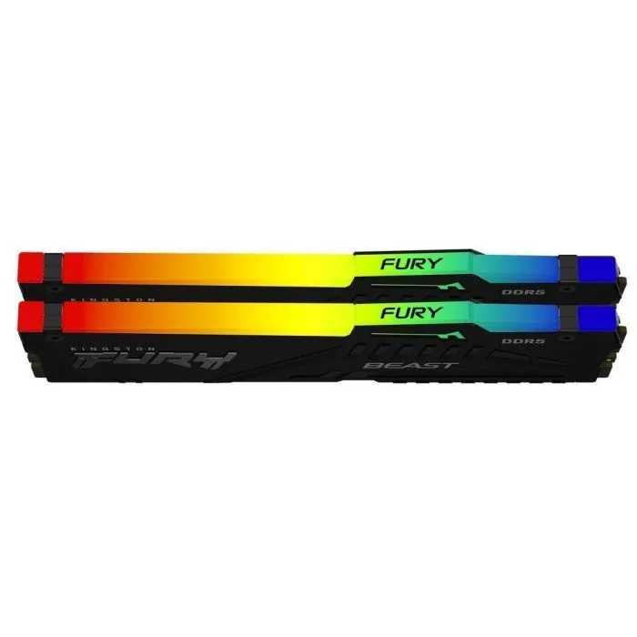 Пам'ять ПК Kingston DDR5 64GB KIT (32GBx2) 5600 FURY Beast