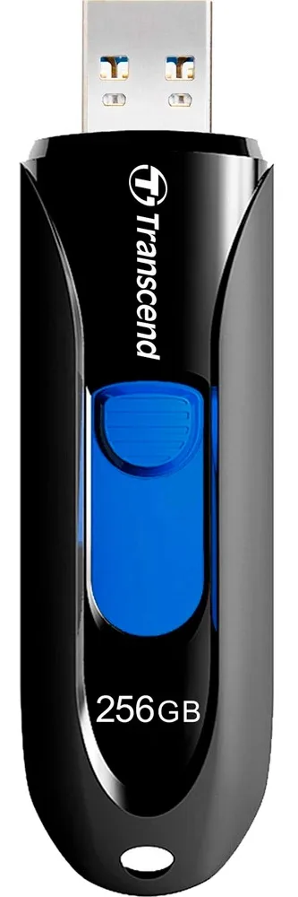 Flash Drive Transcend 256 ГБ USB 3.1 Пластик Чорний